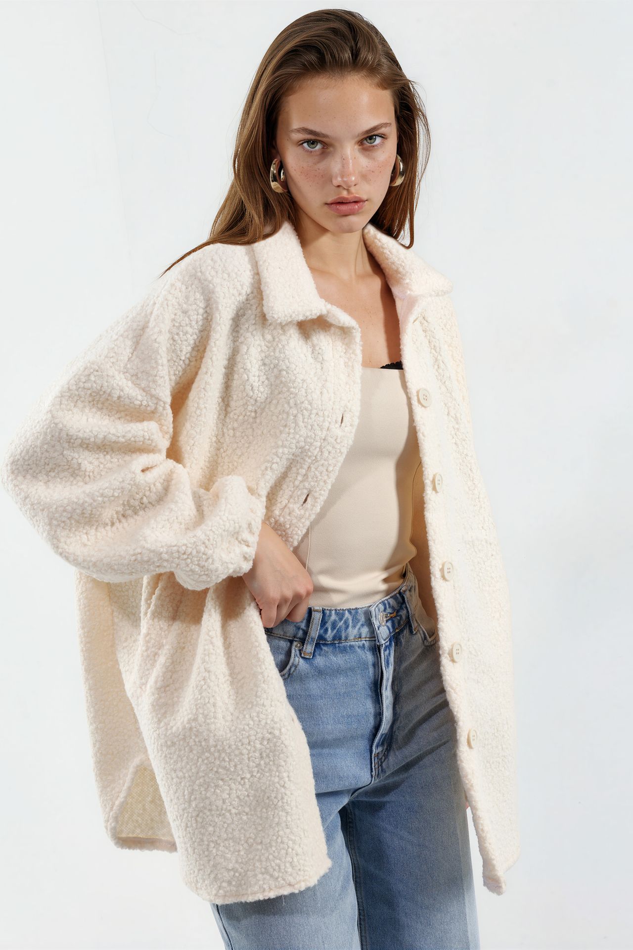 BDART Textured Gabardine Button-Up Jacket 2