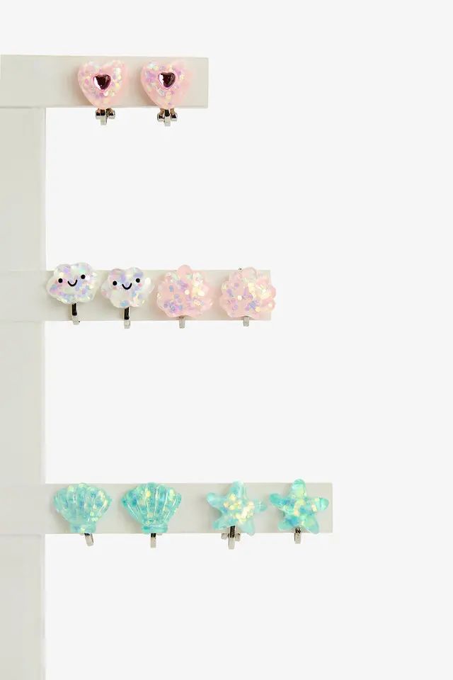 PENTI Girls' Star Earring Set