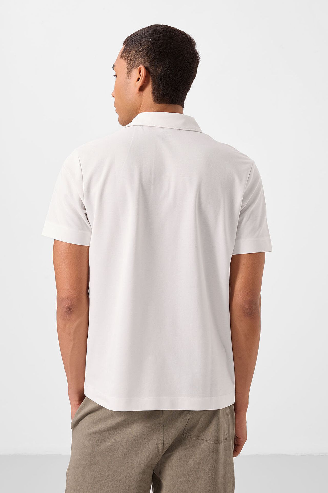 TOMMY Men's Cotton Elastane Polo T-Shirt 6