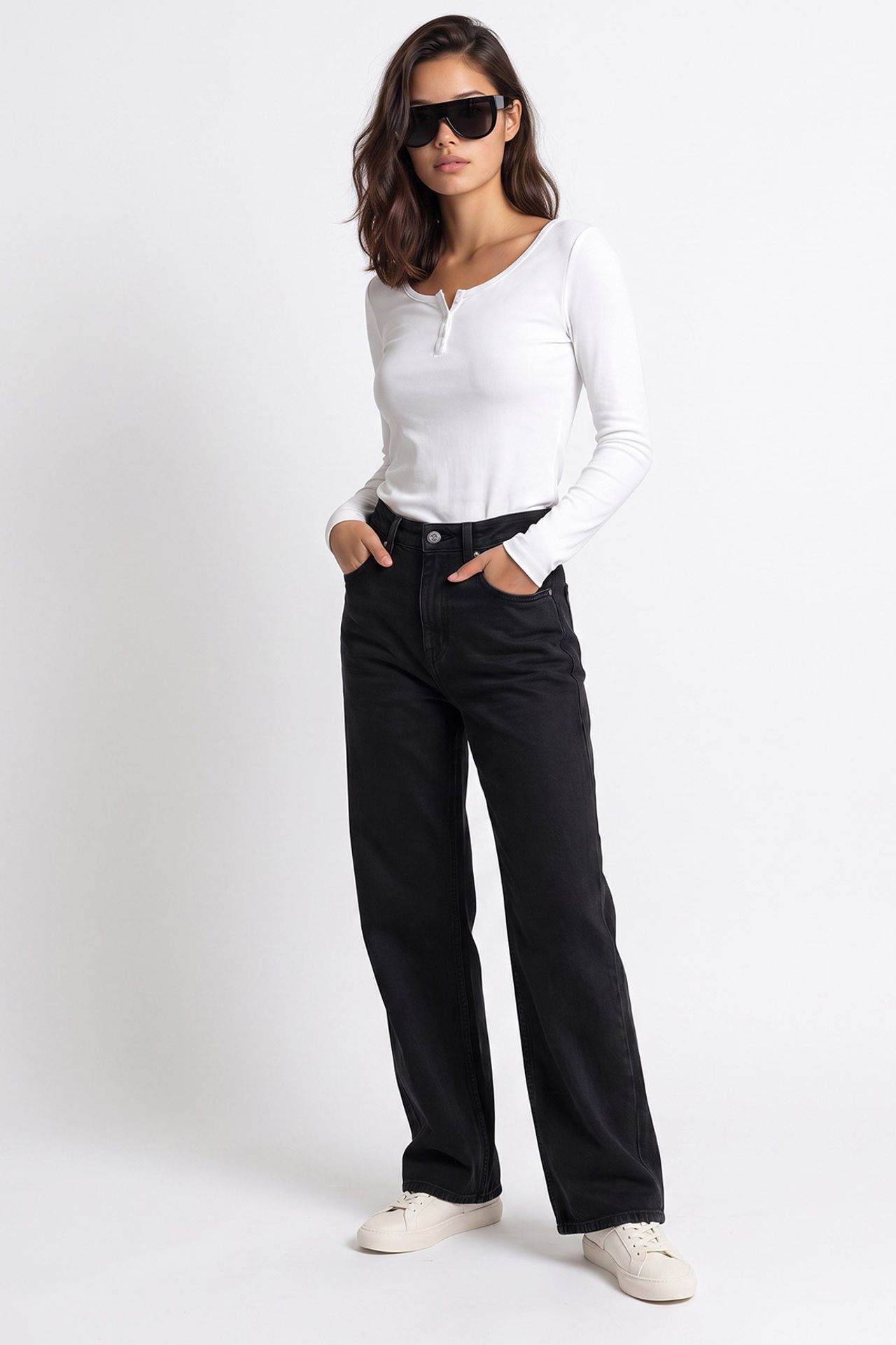 MIXRAY Women's Straight-Leg Pants