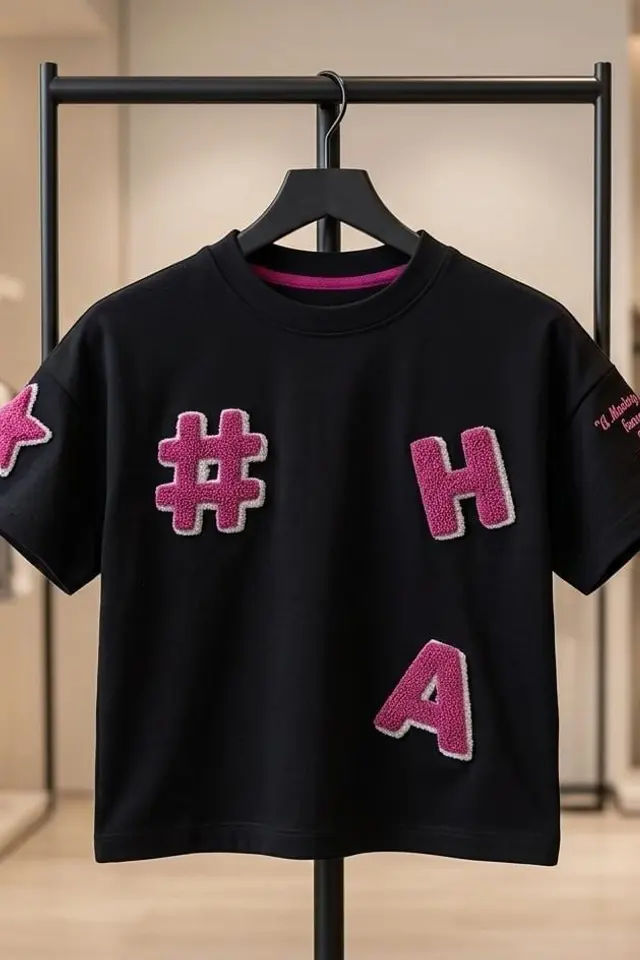 HİLAL AKINCI KİDS Cotton Short-Sleeve T-Shirt
