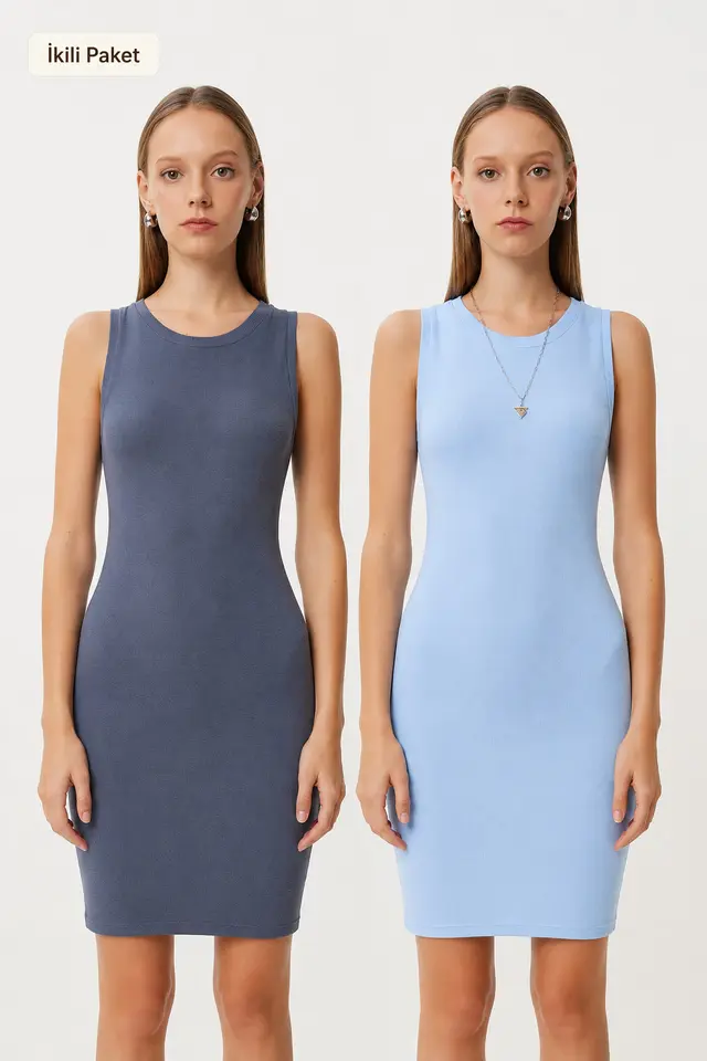 ISTANBUL Modal Cotton Maxi Dress