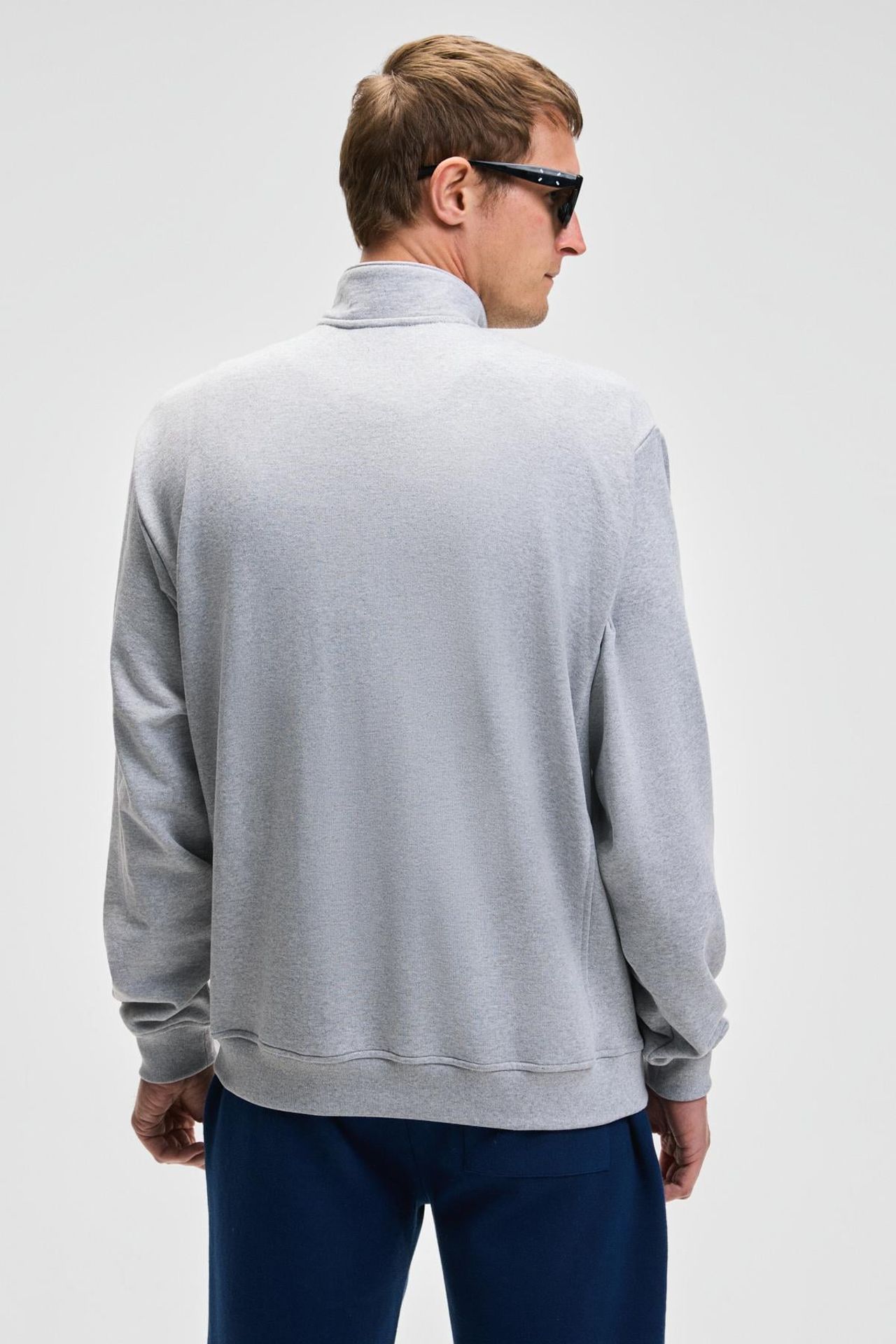 GRIMELANGE Yarım Fermuarlı Yarım Balıkçı Yaka Sweatshirt 6