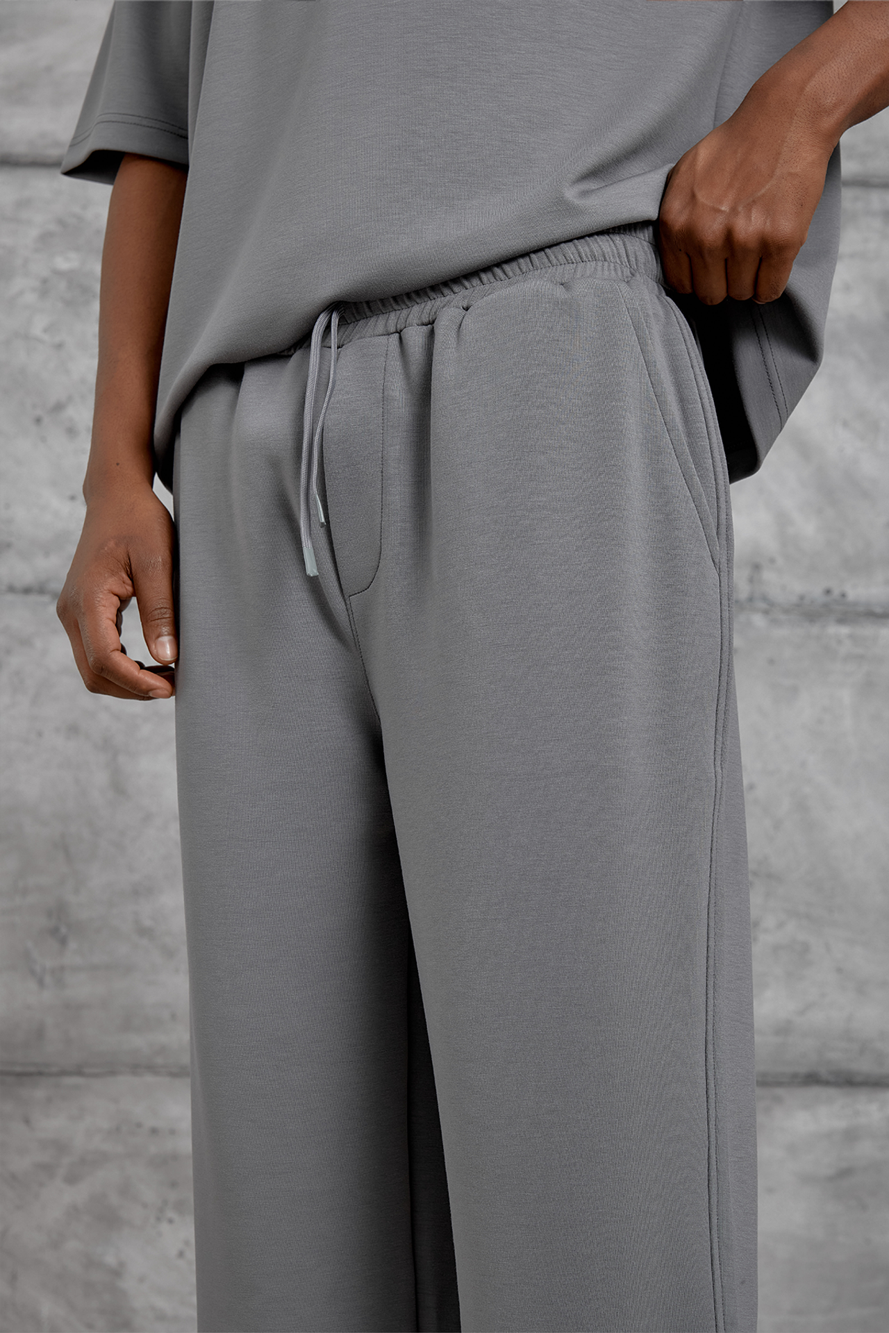 NOMARC Geniş Paça Bağcıklı Jogger Pantolon 3