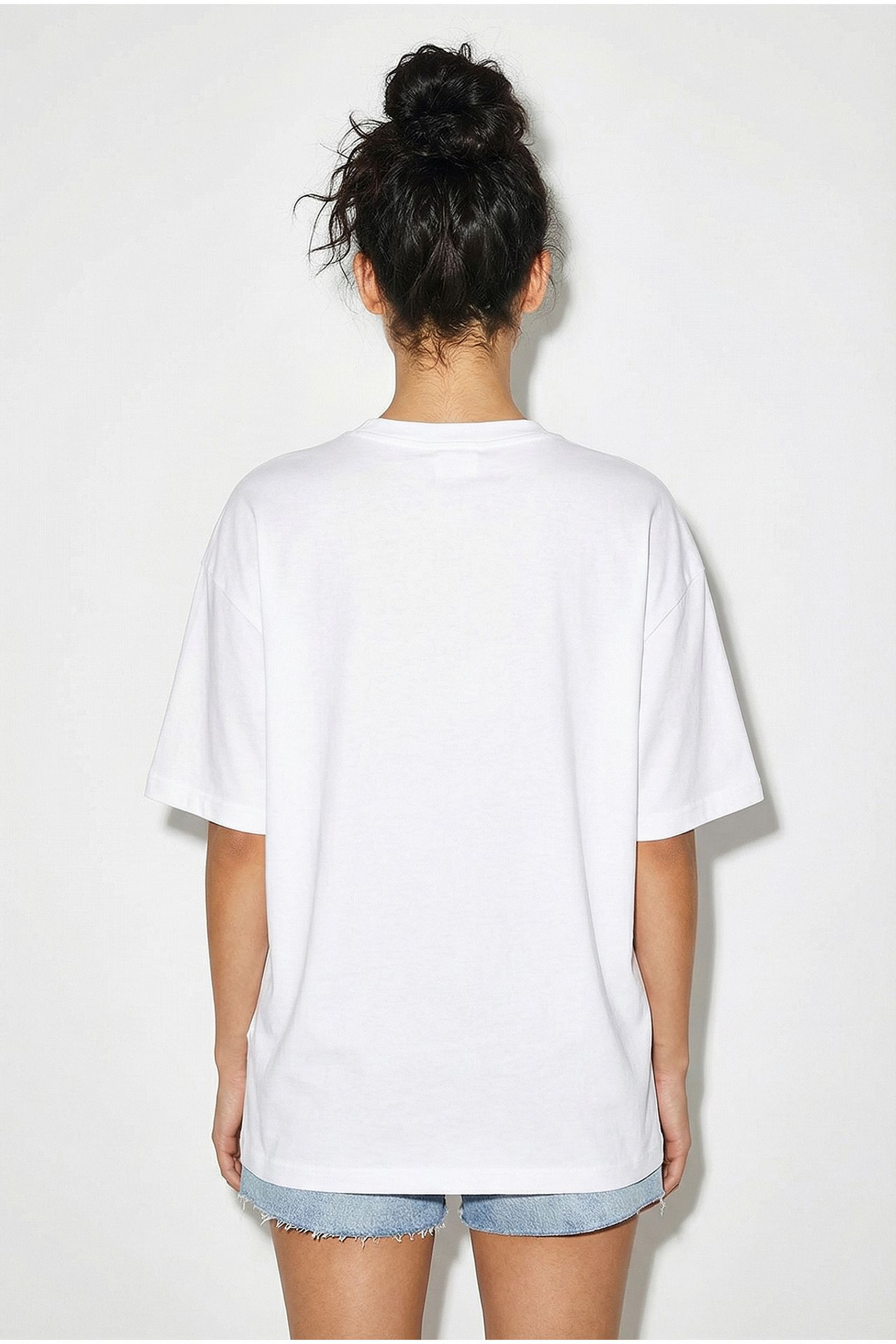 LUCCI Oversized Printed Cotton T-Shirt 5