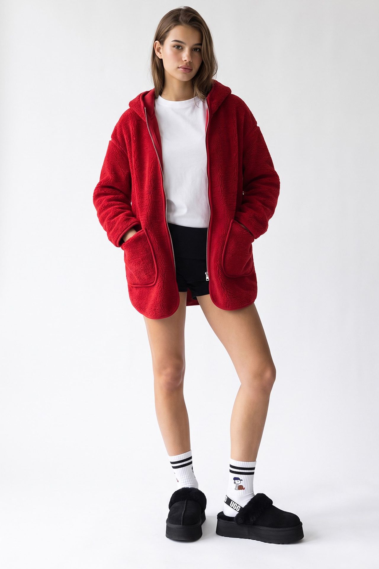 MIXRAY Women's Pullover Hoodie