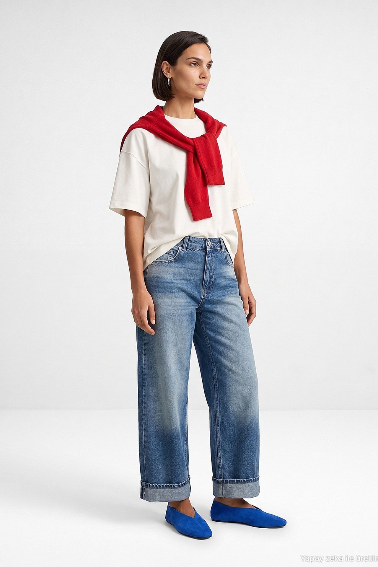 DILVIN Women's Cotton Jeans