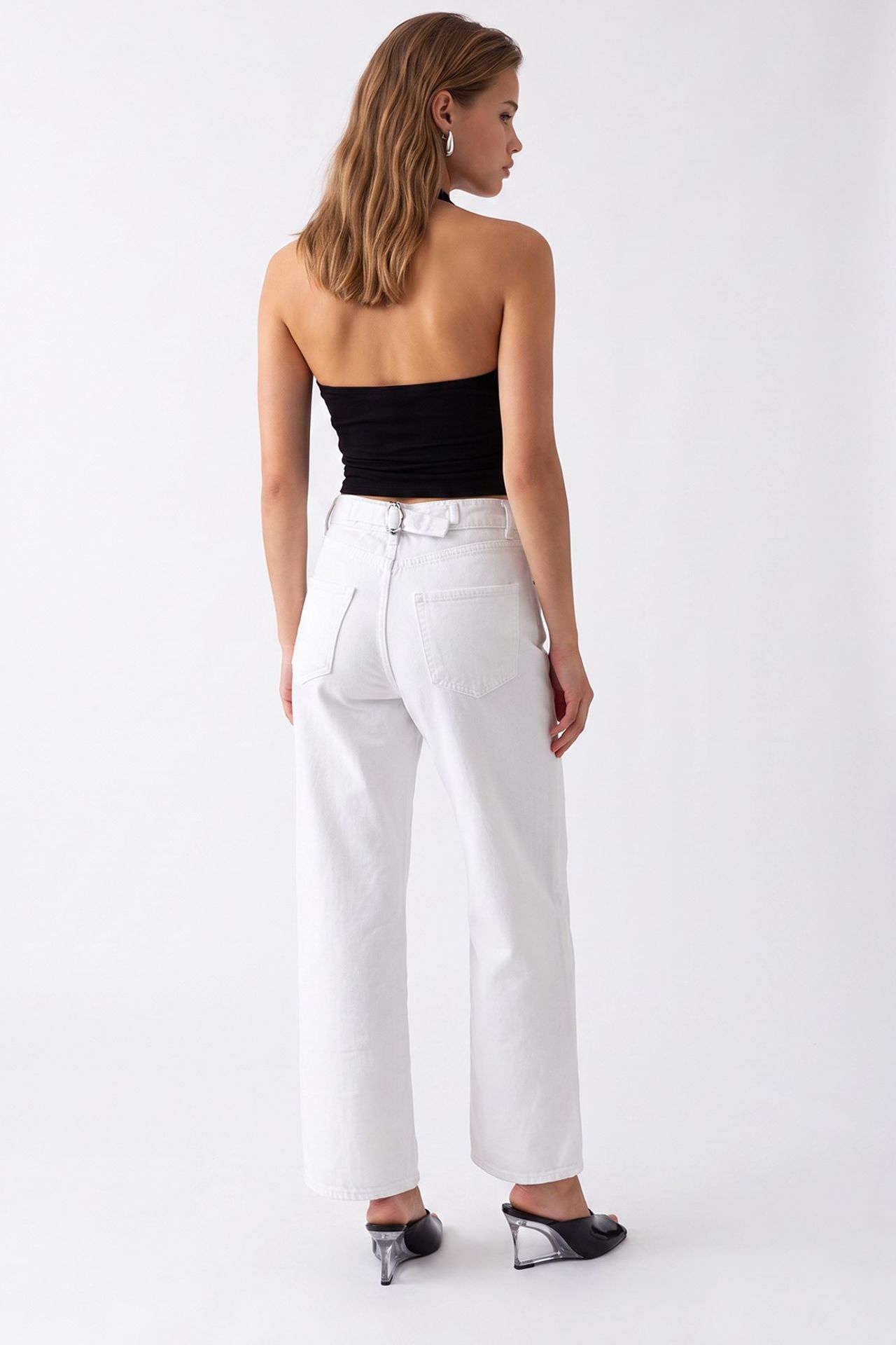 MIXRAY Women's Straight-Leg Pants
