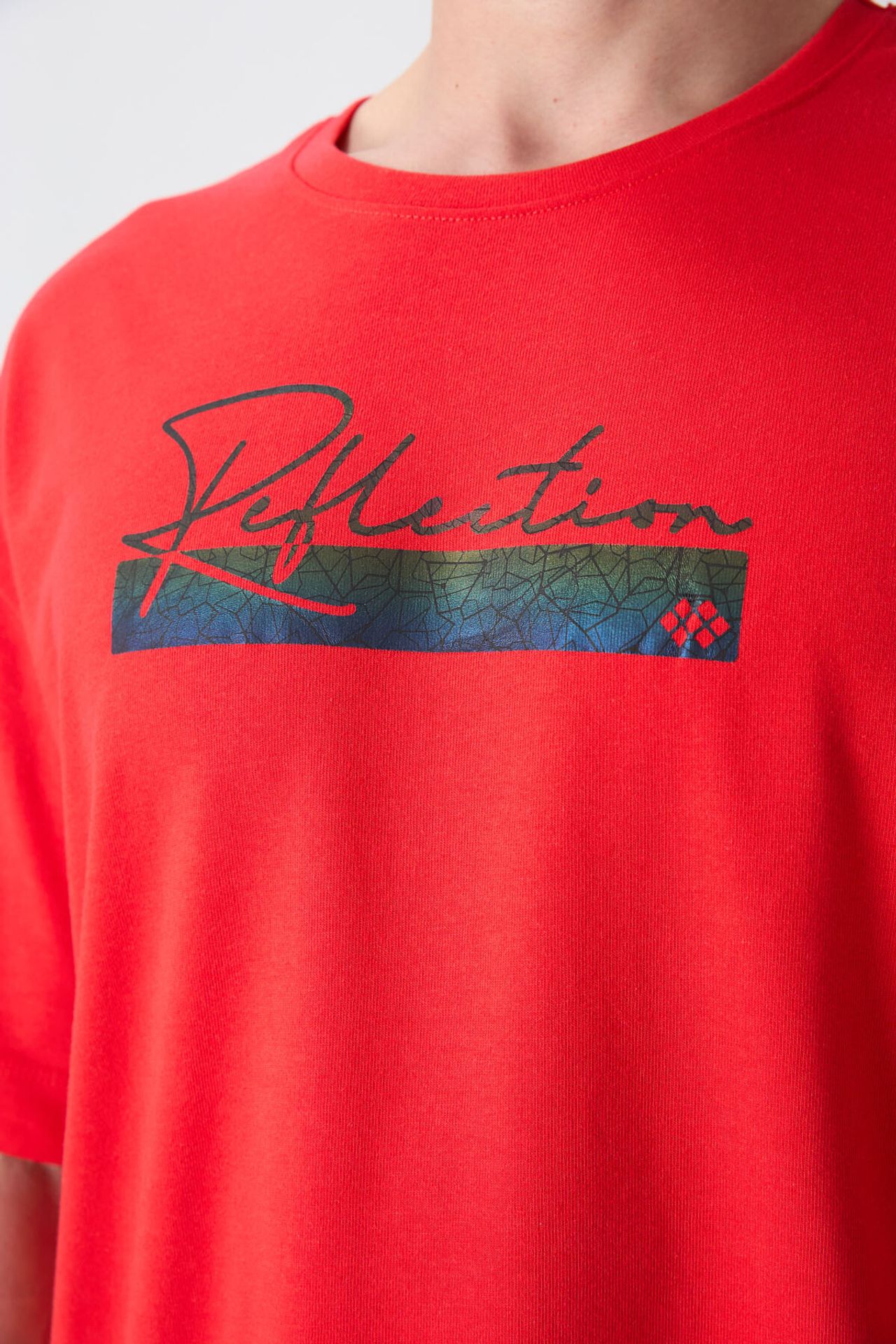 TOMMY Oversized Logo Crew Neck T-Shirt 3