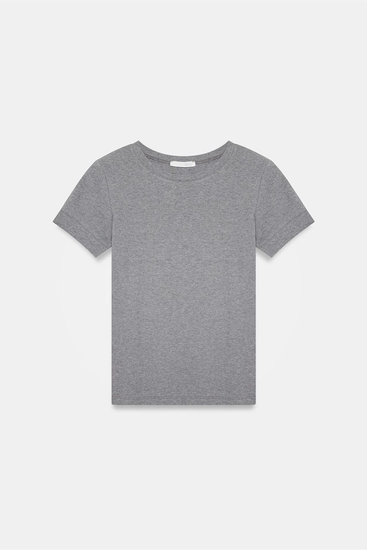 DILVIN Kadın Slim Fit Bisiklet Yaka Tişört 5