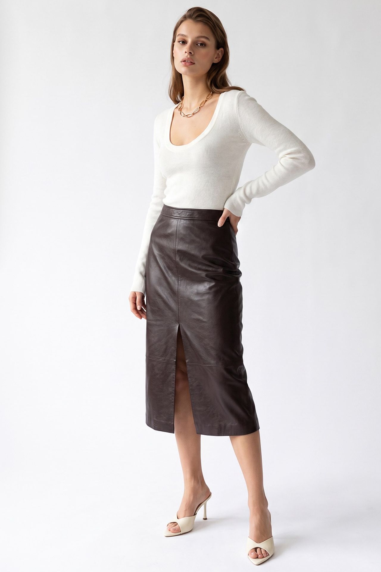 MIXRAY Women’s Viscose Blend Cashmere Sweater