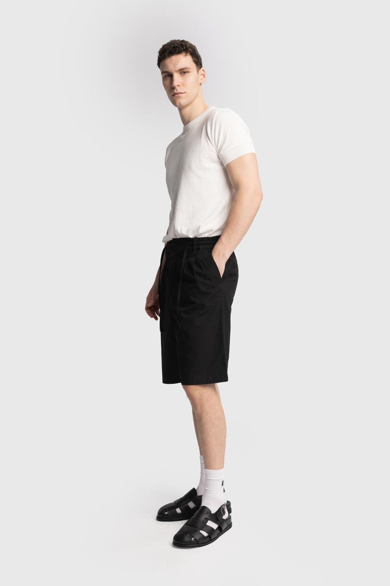 GIESTO Erkek Pamuklu Poplin Chino Şort 4