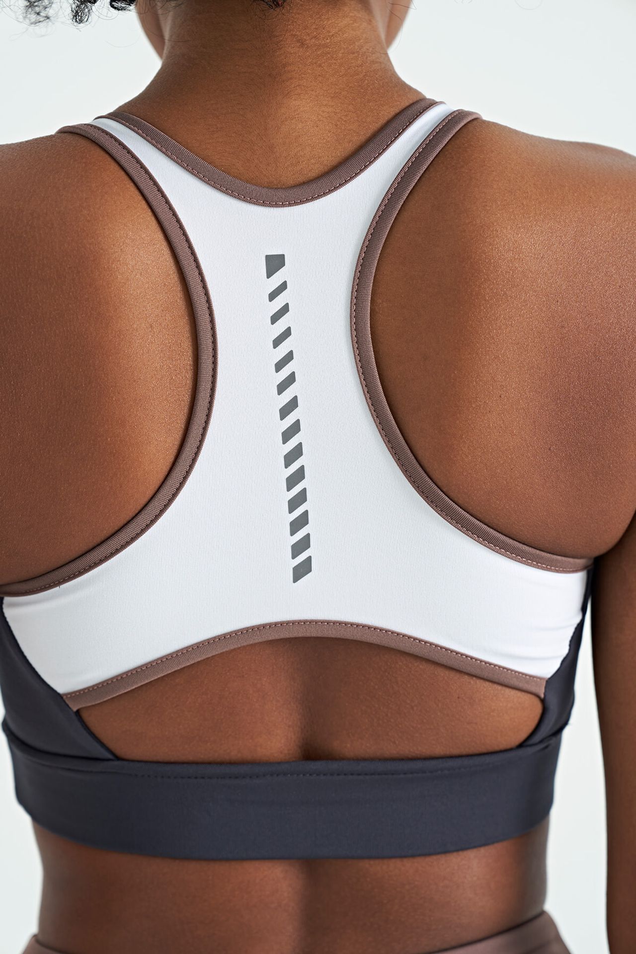 TOMMY Fitted U Collar Knitted Sports Crop Top 5
