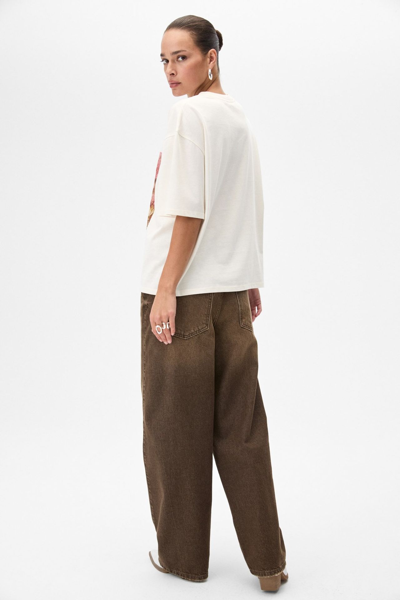 GRIMELANGE Printed Crew Neck T-Shirt 6