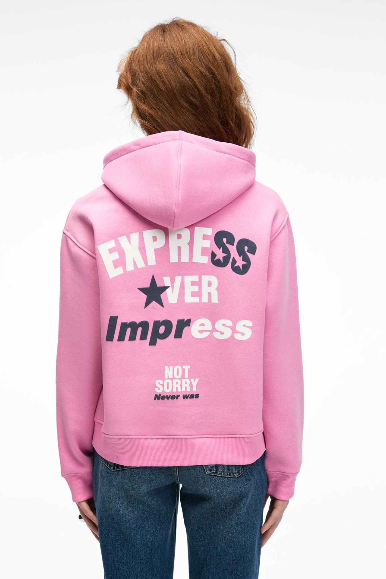 GRIMELANGE Oversized Hooded Printed Sweatshirt 3