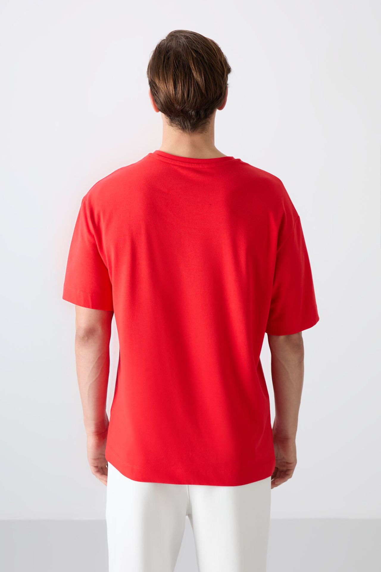 TOMMY Oversized Logo Crew Neck T-Shirt 5