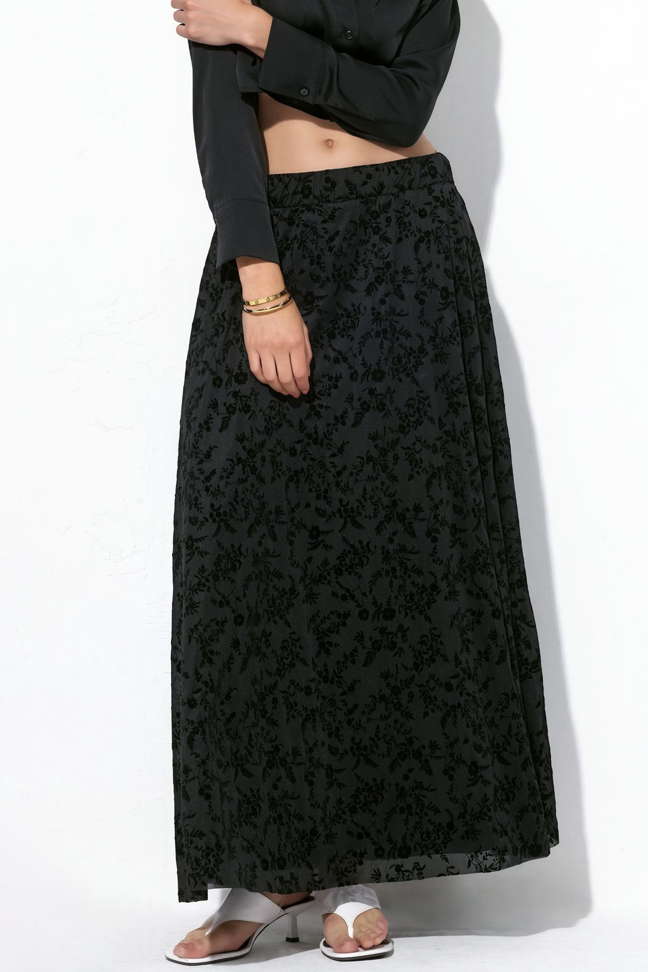 BDART High-Waist Floral Maxi Skirt 1