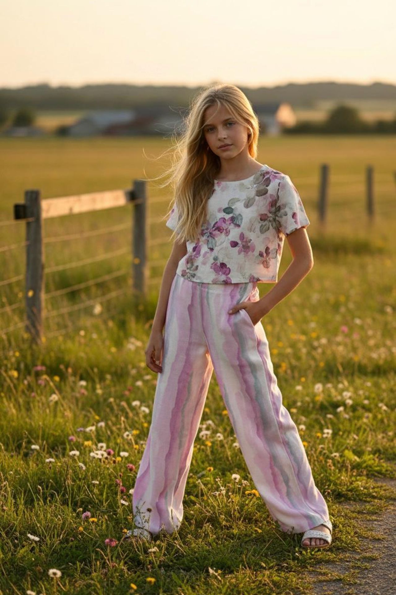 HİLAL AKINCI KİDS Youth Two-Piece Set 1