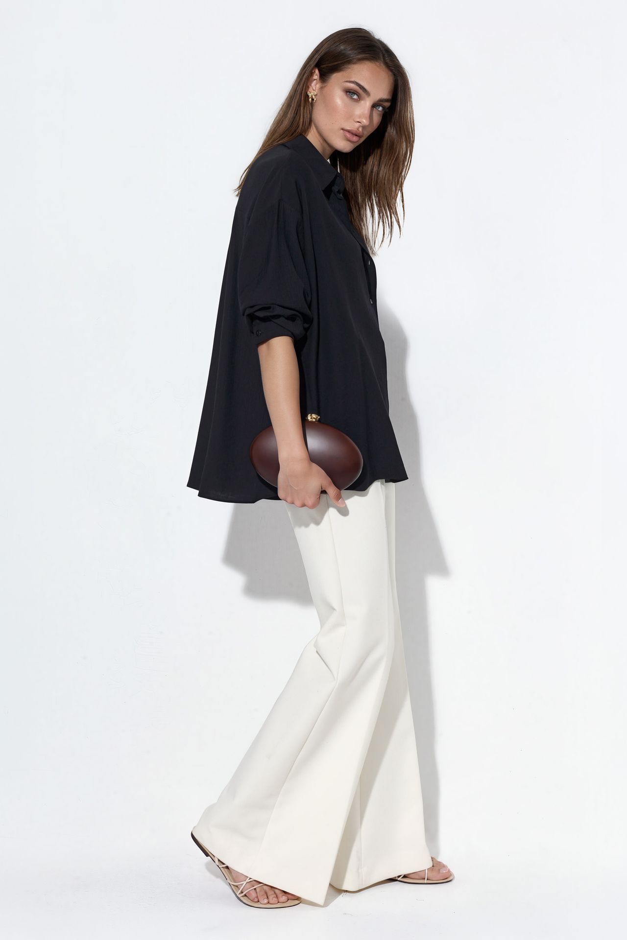 BDART Oversized Long-Sleeve Button-Up Shirt 2