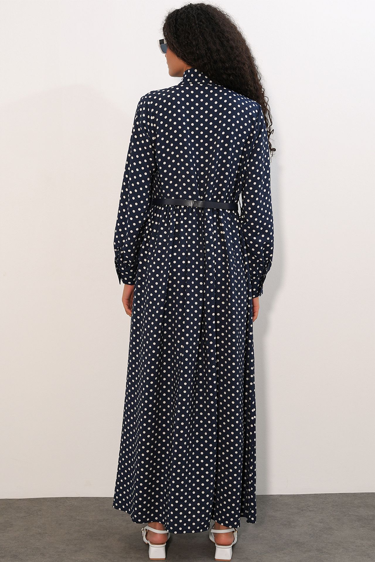 BDART Polka Dot Maxi Shirt Dress 6