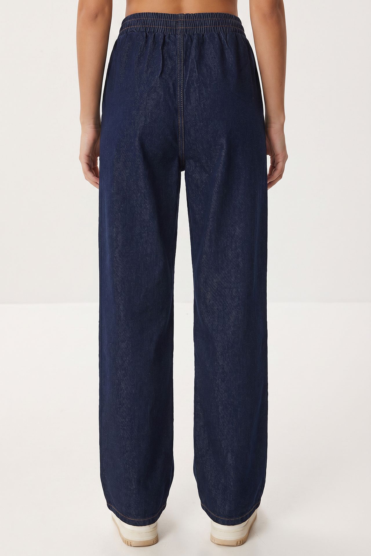 ISTANBUL Cotton Gabardine Jacket And Wide-leg Trousers Set 5