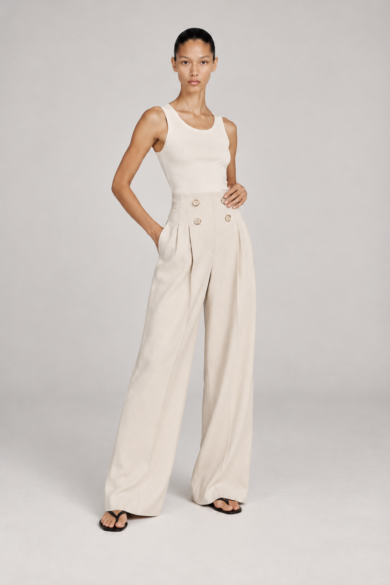 MY FASHION Straight-Leg Pants 6