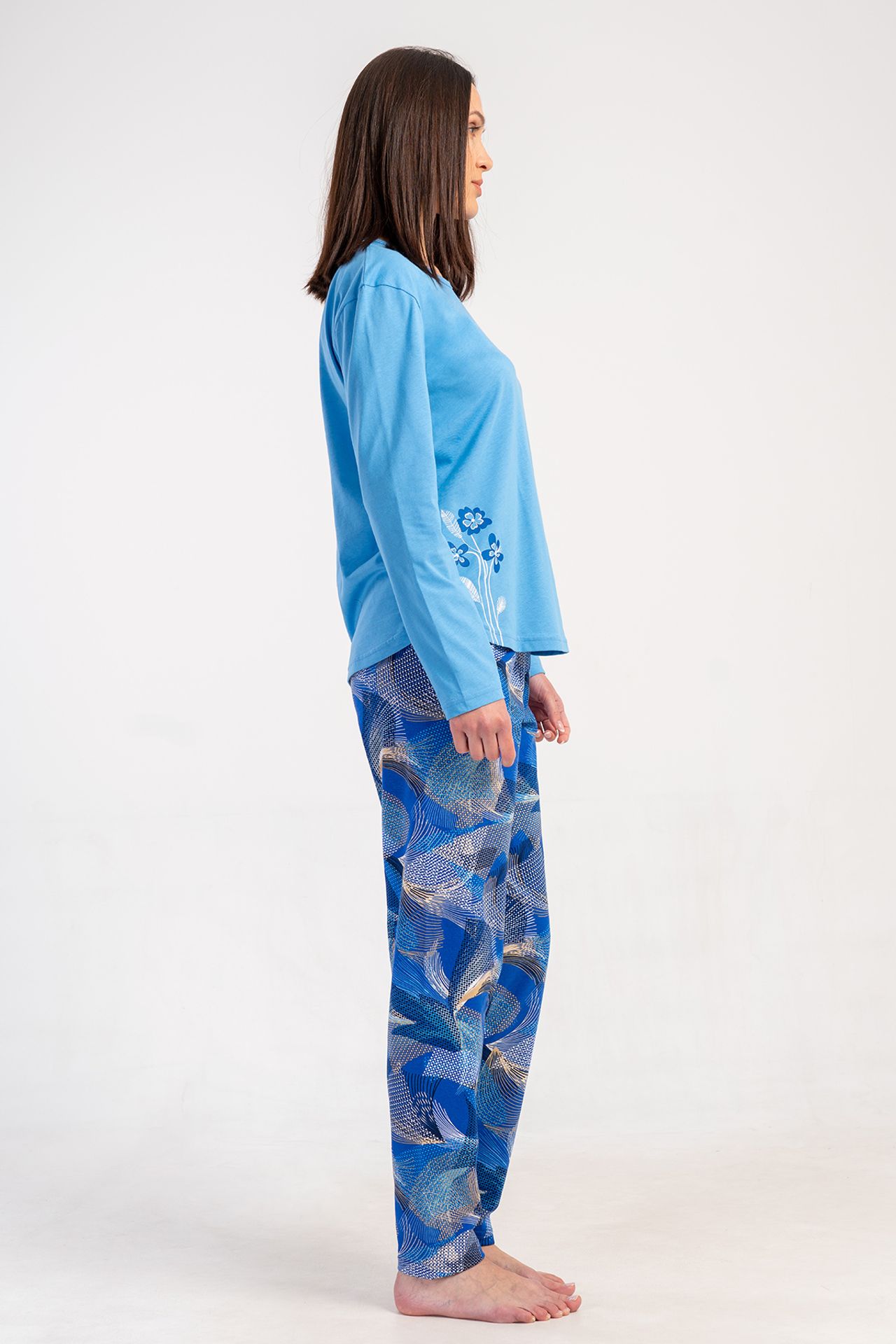 YAKE Rahat 2 Parçalı Pijama Takımı 4