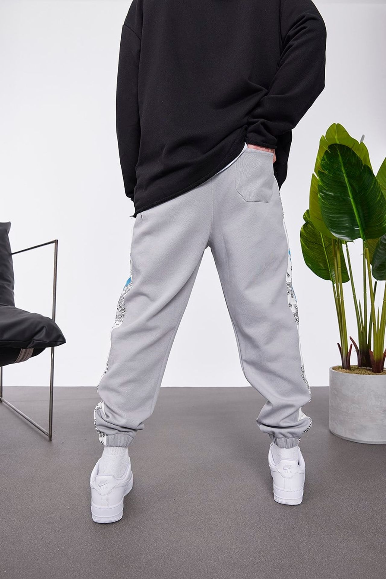NOMARC Etnik Desenli Jogger Pantolon 4