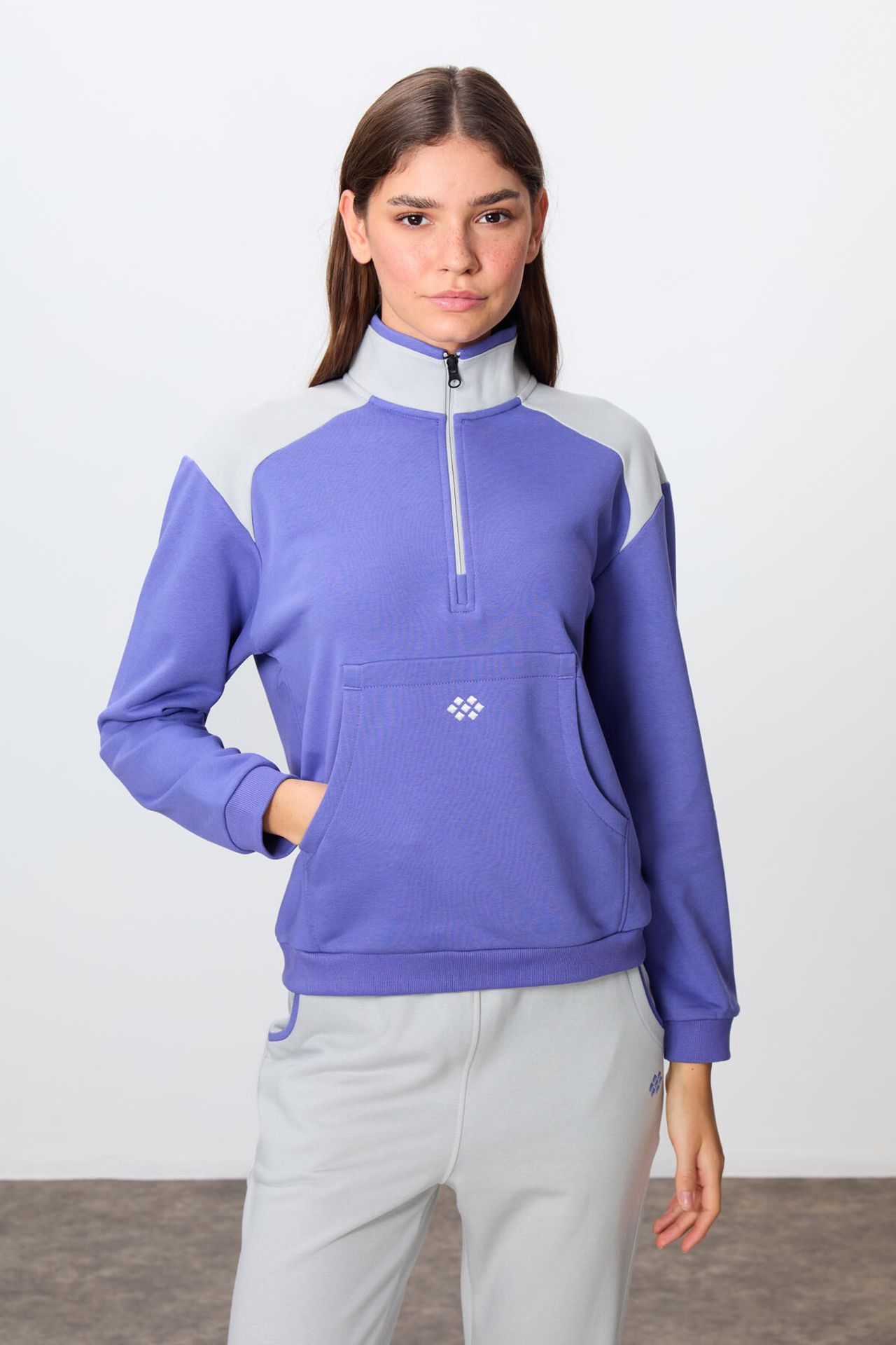 TOMMY Color-Blocked Fleece Tracksuit Set 2
