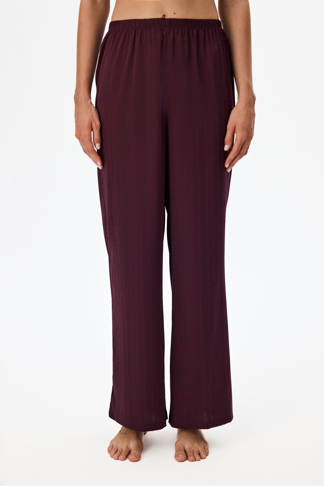 PENTI Aurora Satin Floral Pajama Bottoms 2