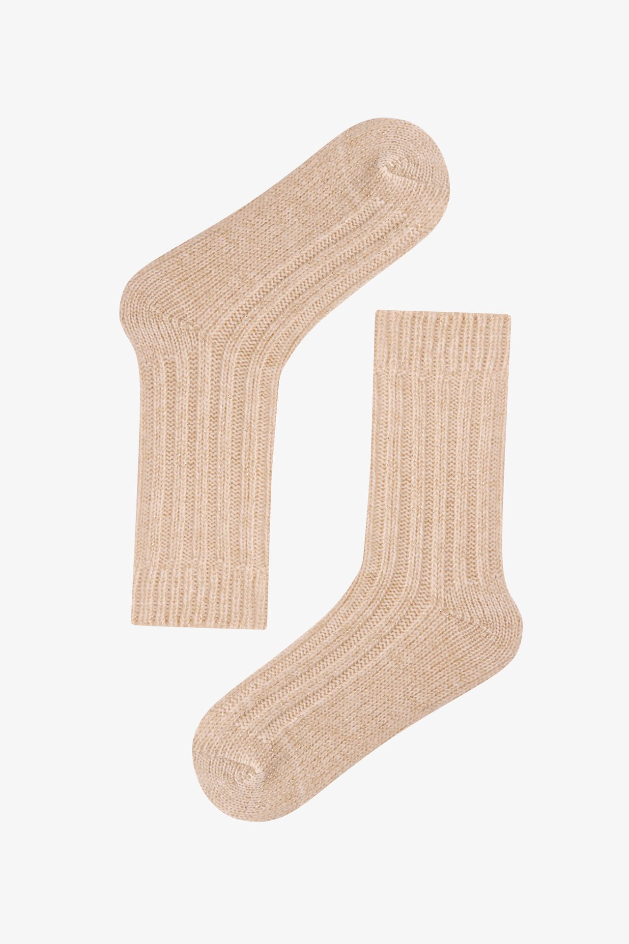 PENTI Warm Shiny Glitter Pair Crew Socks 3