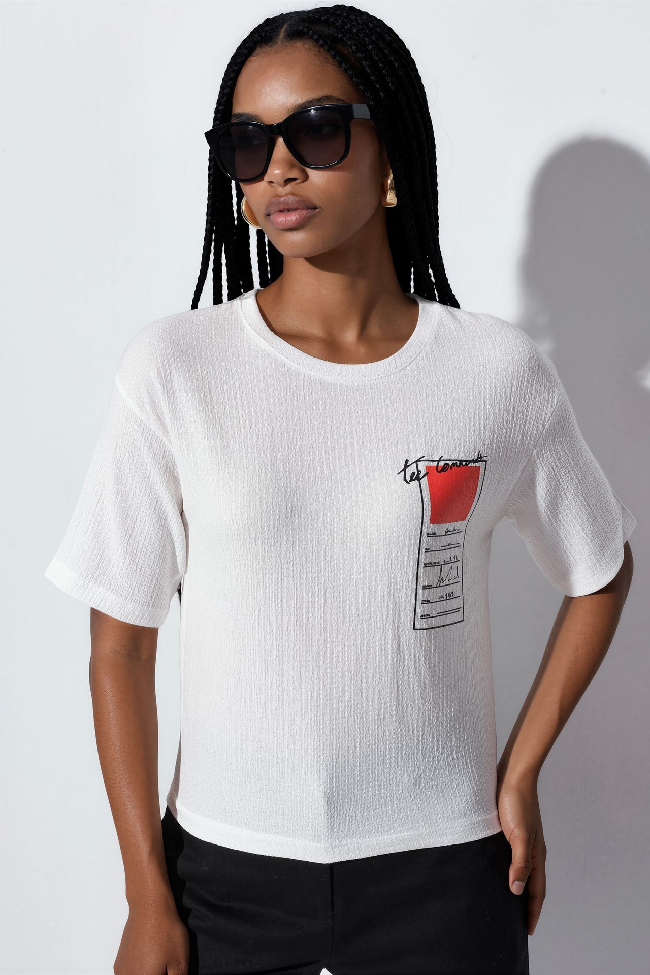 BDART Printed Crew Neck Short Sleeve T-Shirt 3