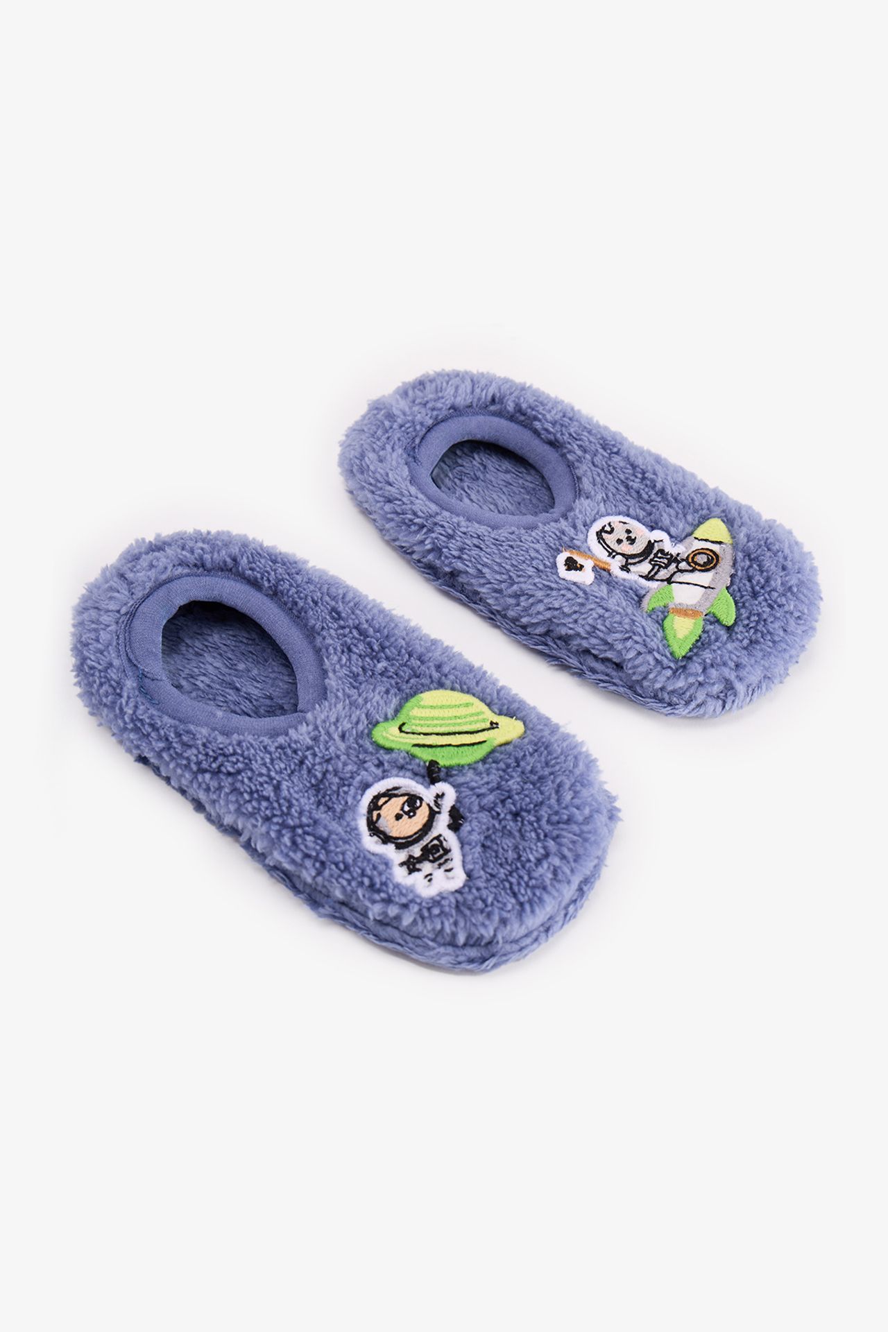 PENTI Boys' Space Friends Slipper Socks 3