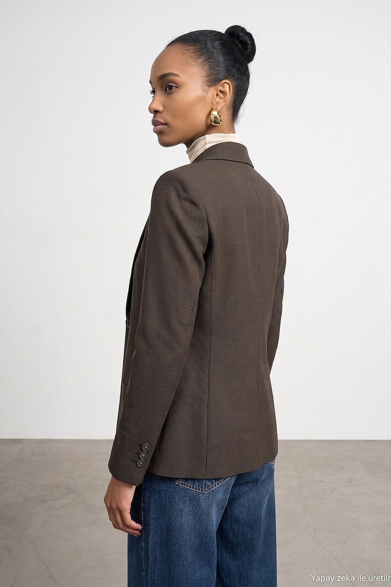 DILVIN Women's Tailored Jacket 2