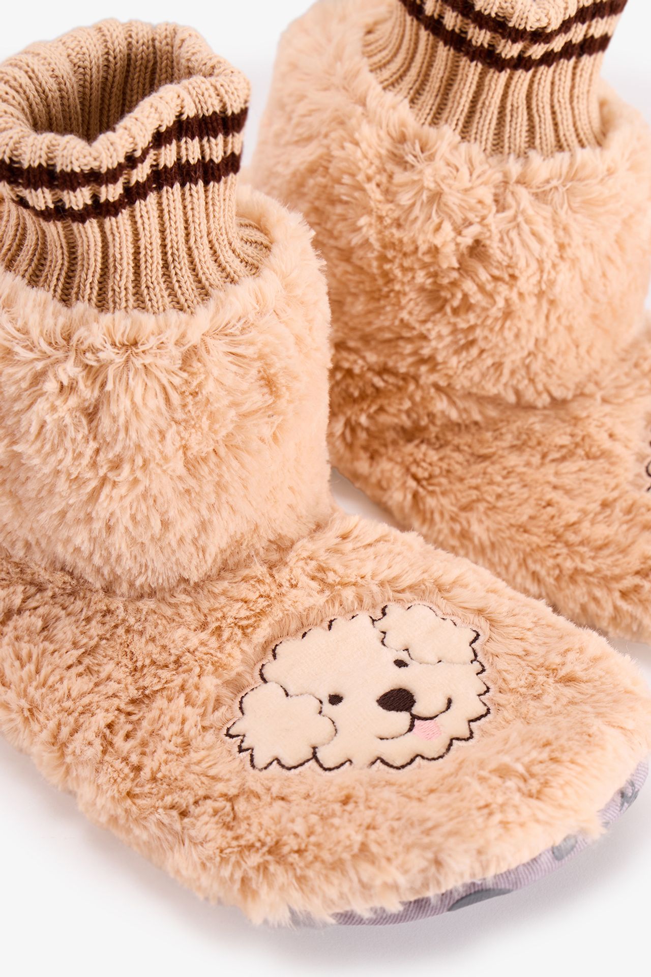 PENTI Happiness Dog Pattern Slipper Socks 3