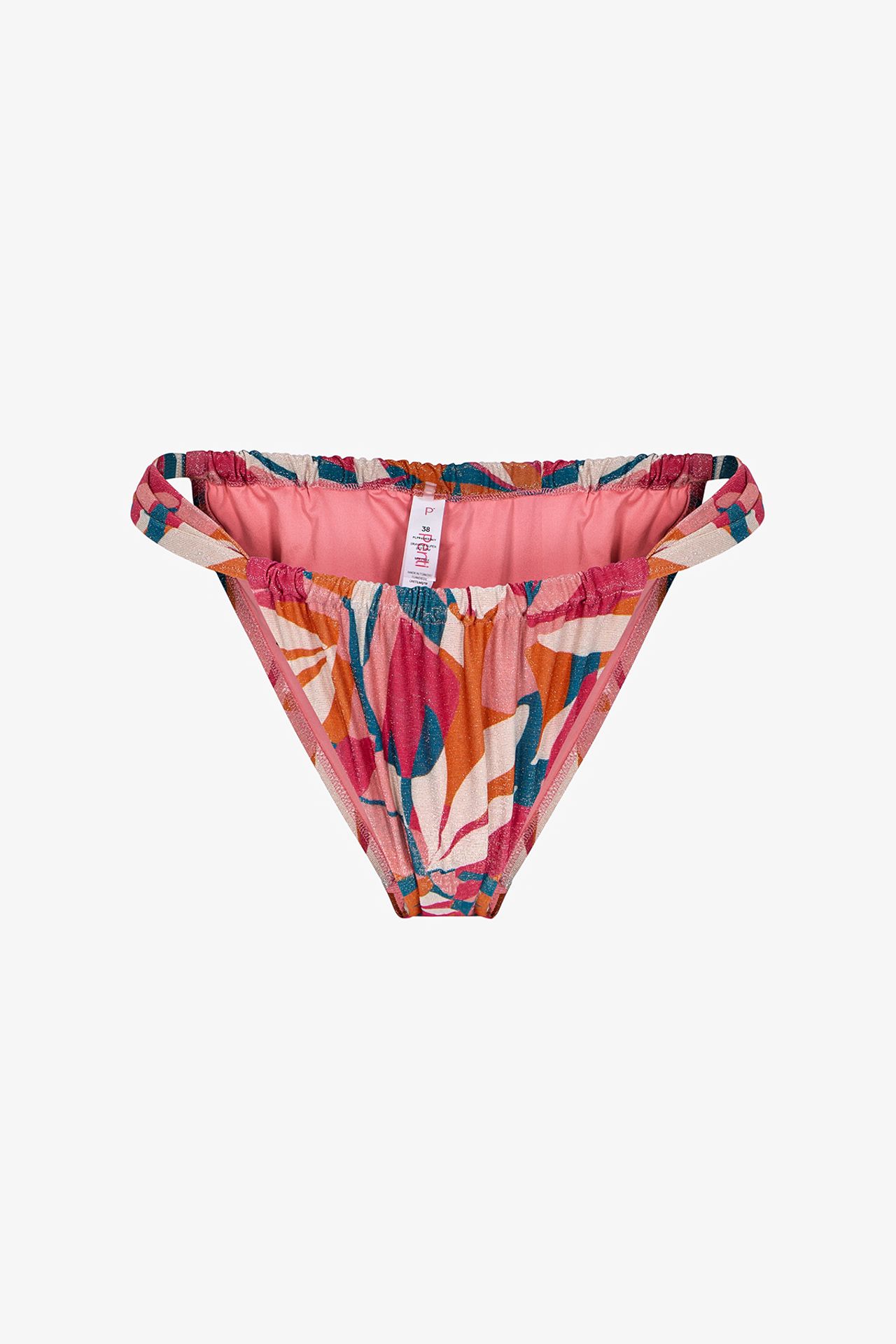PENTI Brayana Super Shiny Mid Waist Bikini Bottom 4