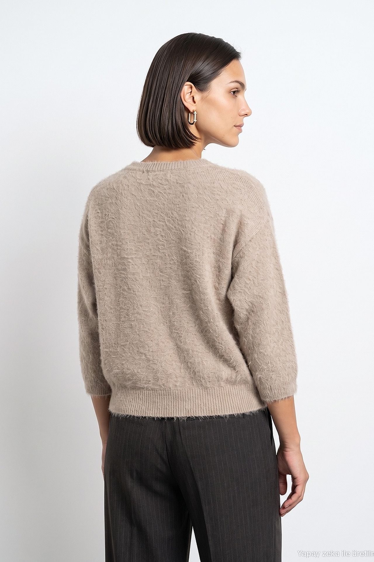 DILVIN Women's Wool Blend Sweater 2