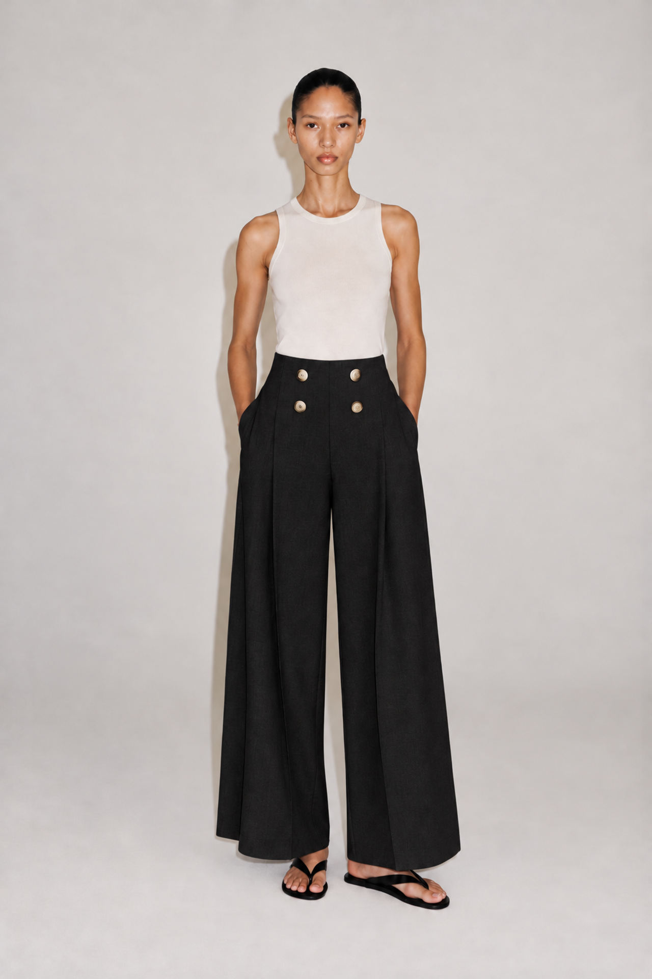 MY FASHION Straight-Leg Pants 2
