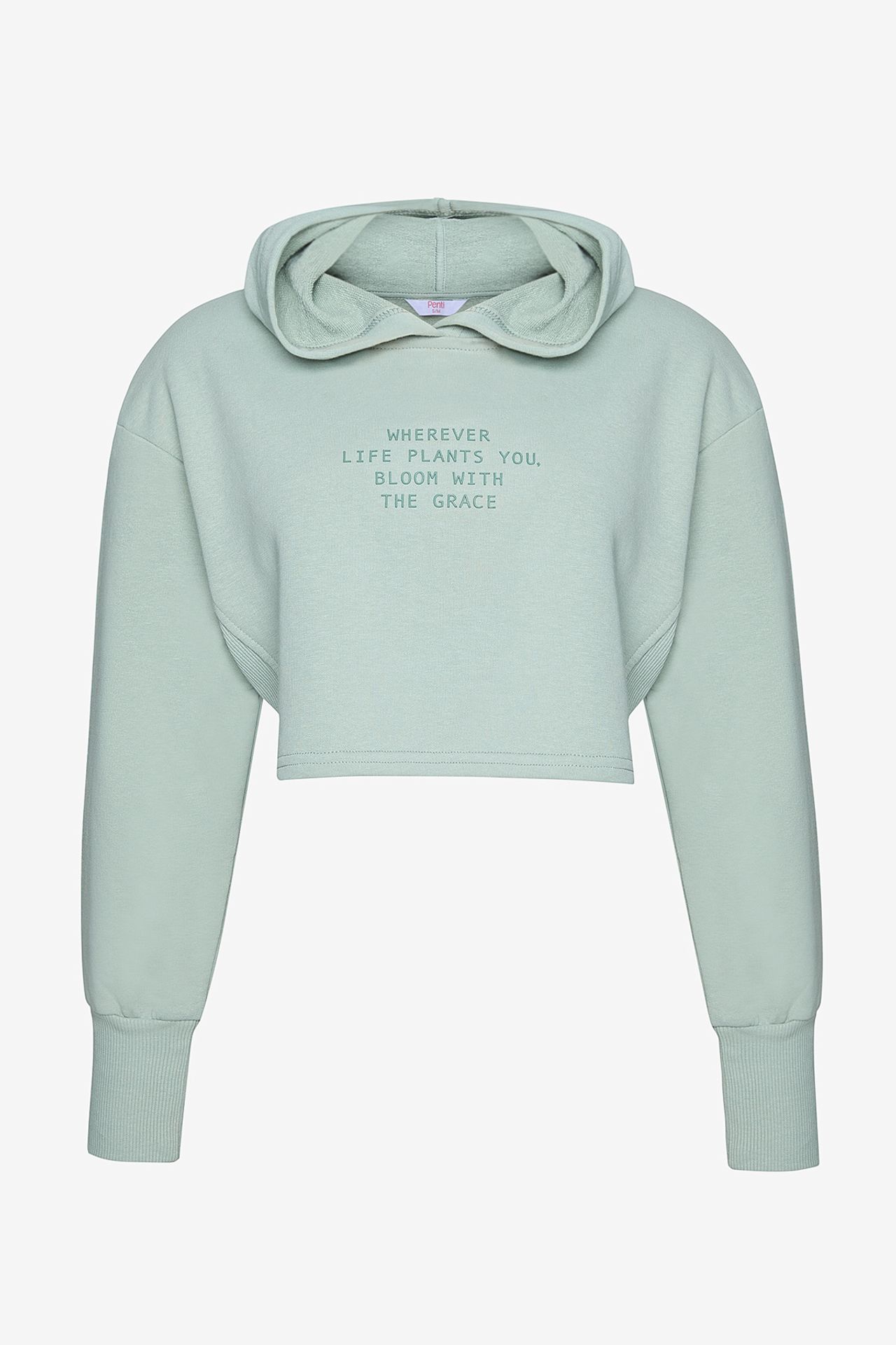 PENTI Hooded Ribbed Sweatshirt 6