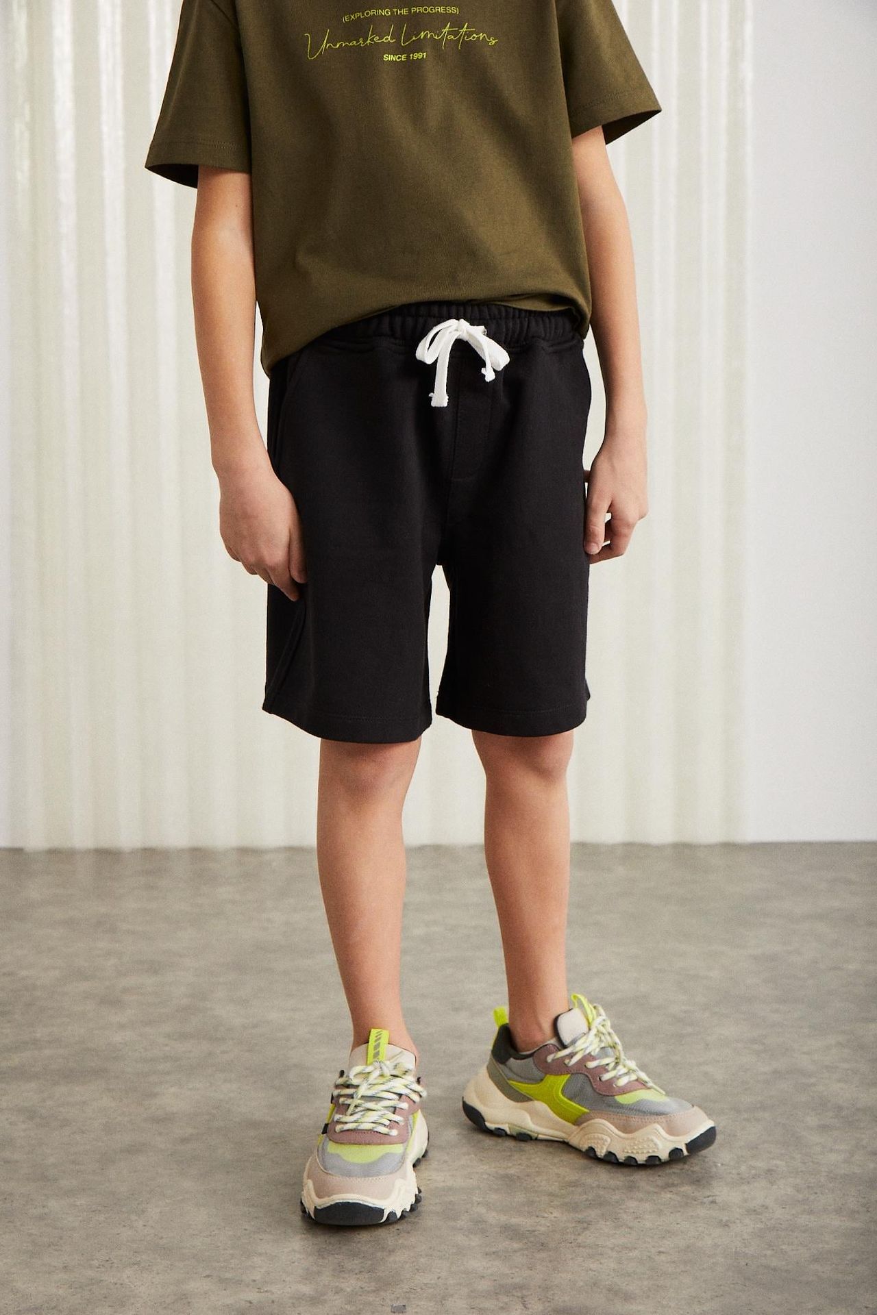 GRIMELANGE Relaxed Pull-On Cotton Shorts 2
