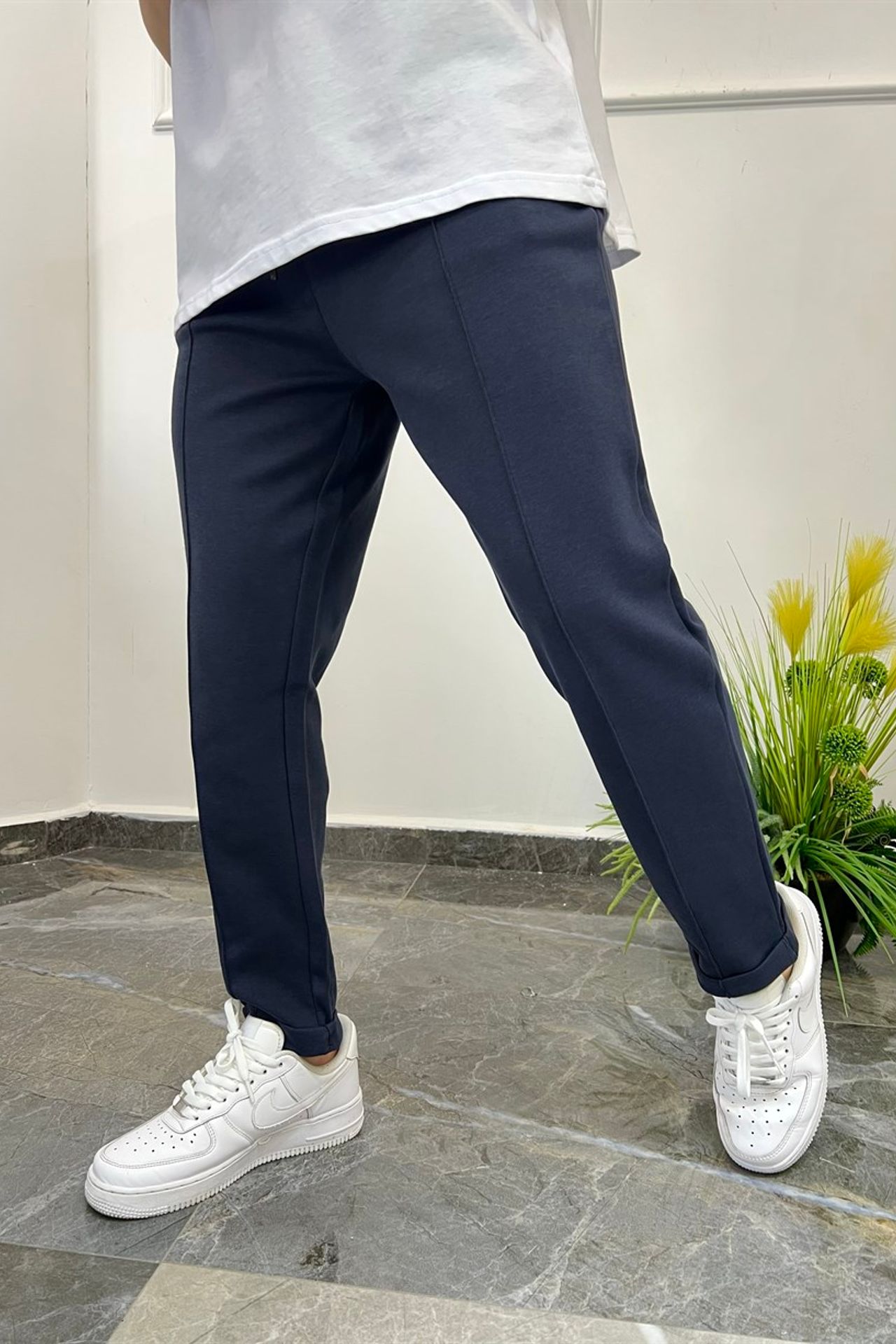 NOMARC Elastik Belli Dar Paça Joggers 3