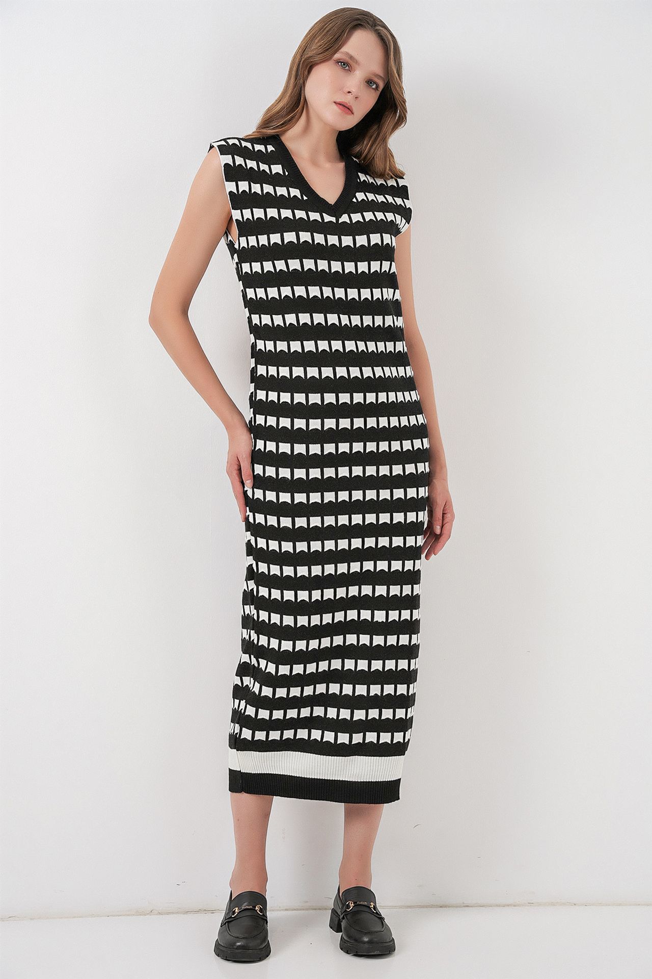BDART Patterned Knitwear Midi Dress 2