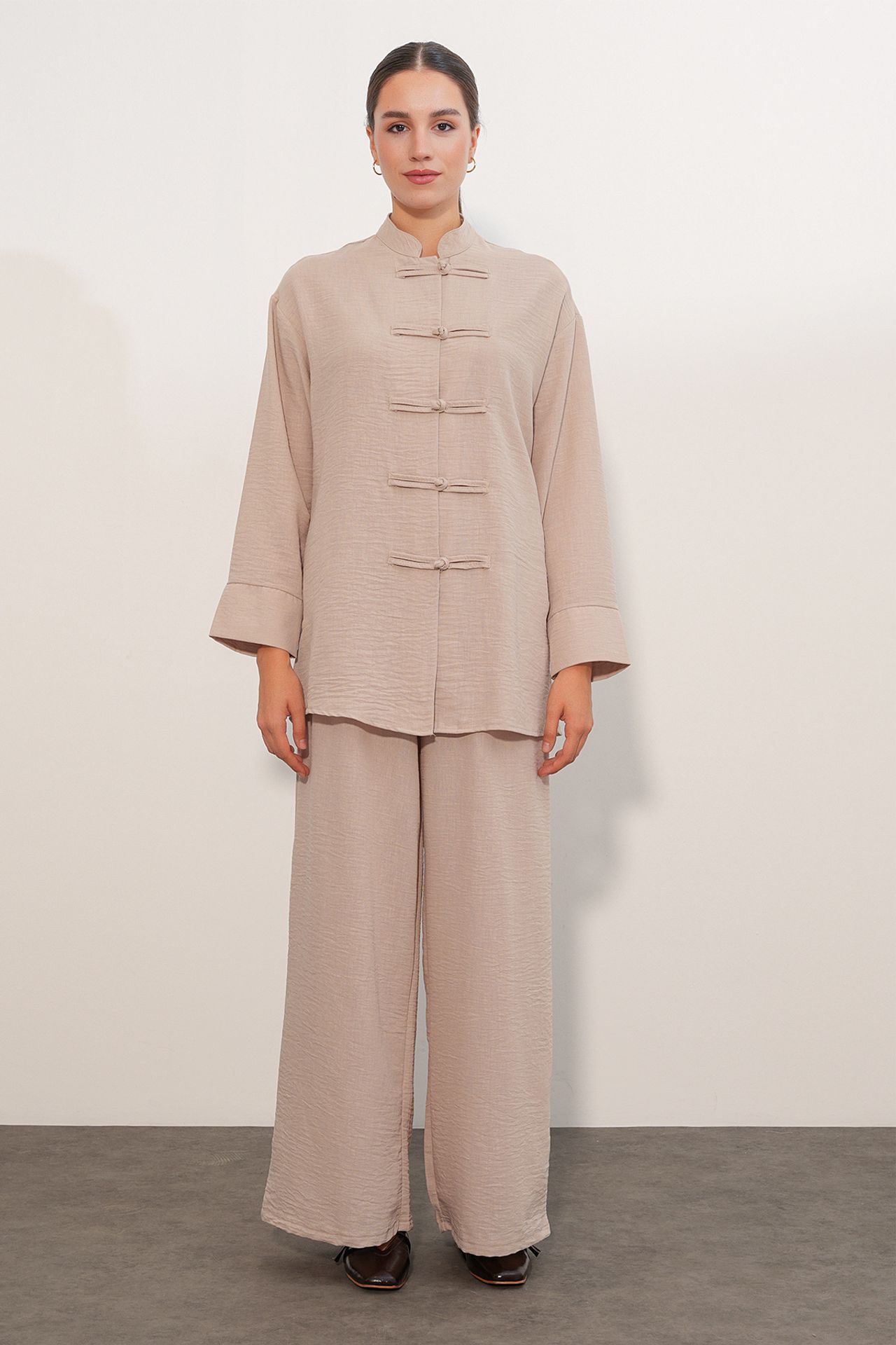 BDART 2-Piece Oversized Shirt Trousers Set 3