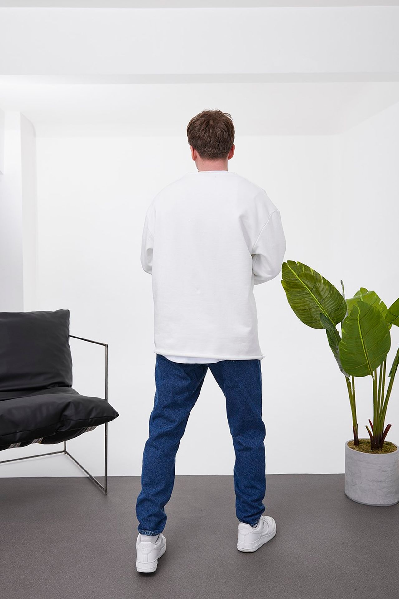 NOMARC Rahat Bisiklet Yaka Sweatshirt 5