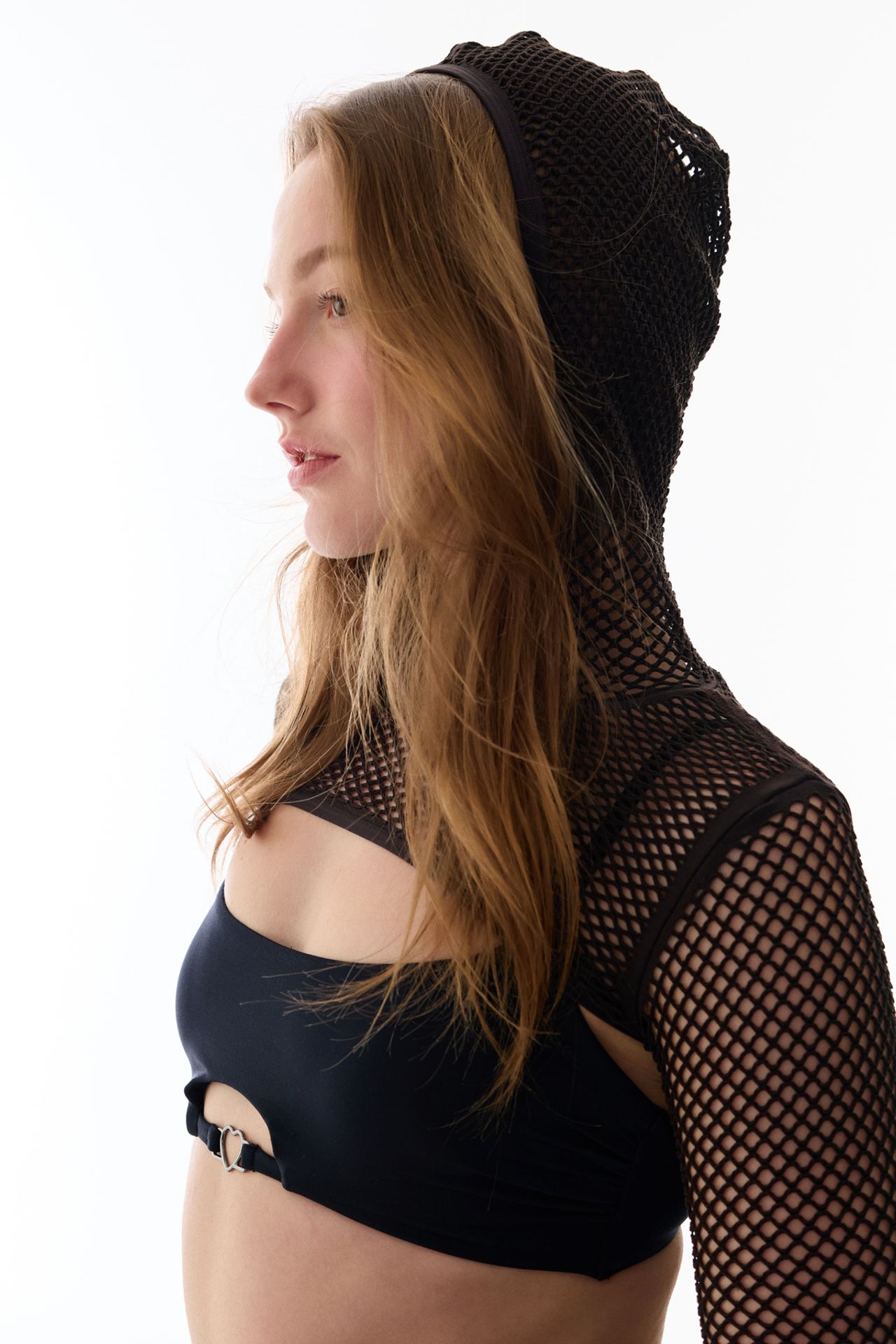 PENTI Mesh Long Sleeve Bolero 6