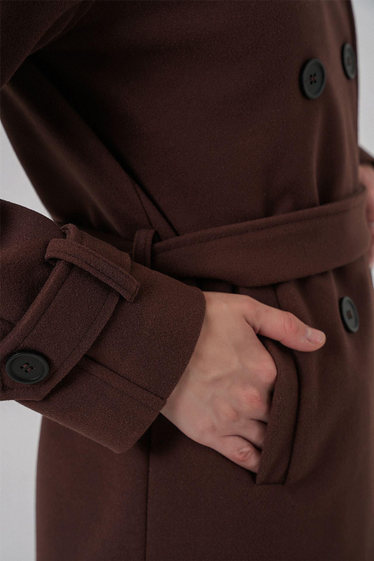 BDART Textured Gabardine Buttoned Coat 6