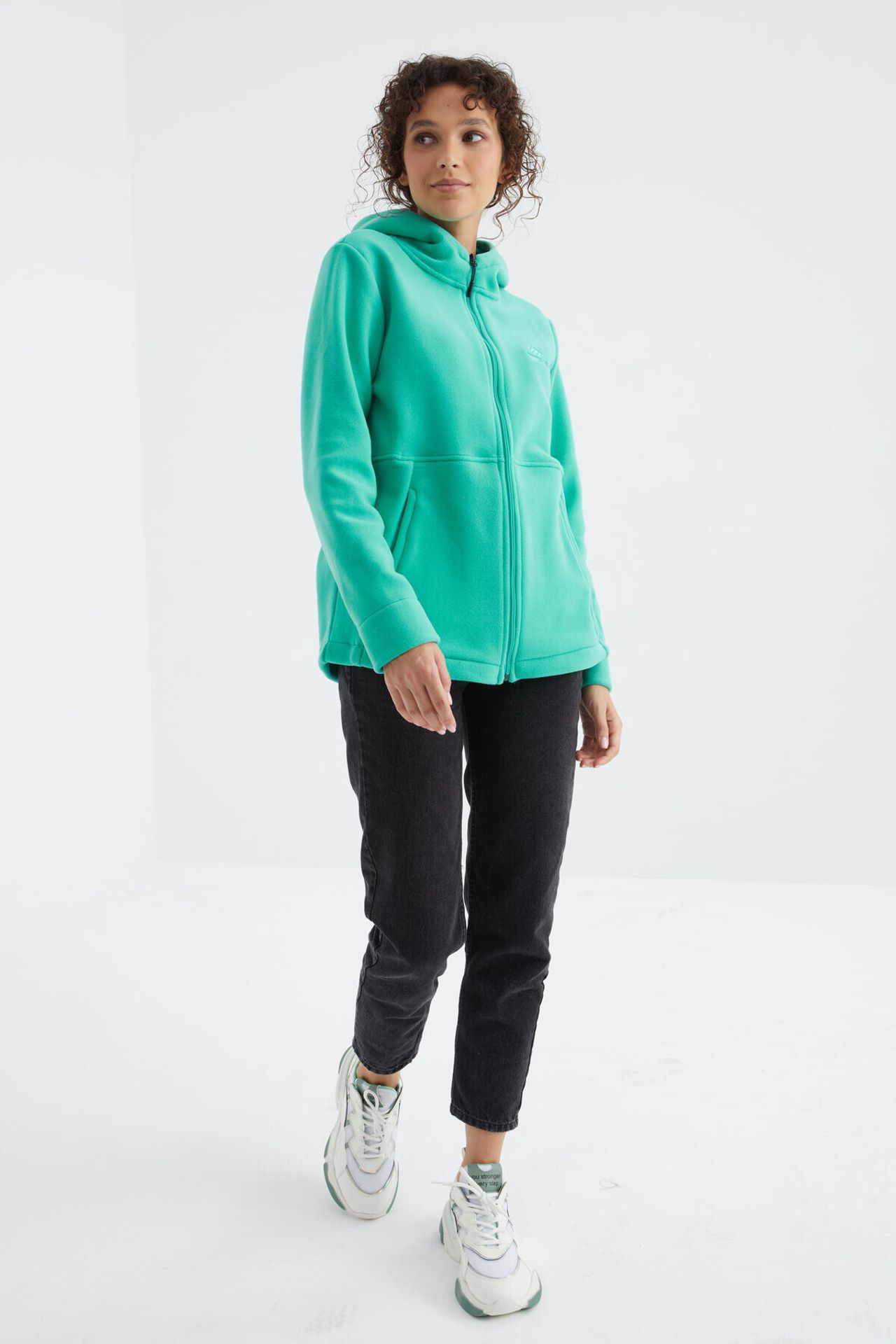 TOMMY Women's Hooded Zip Sweatshirt 2
