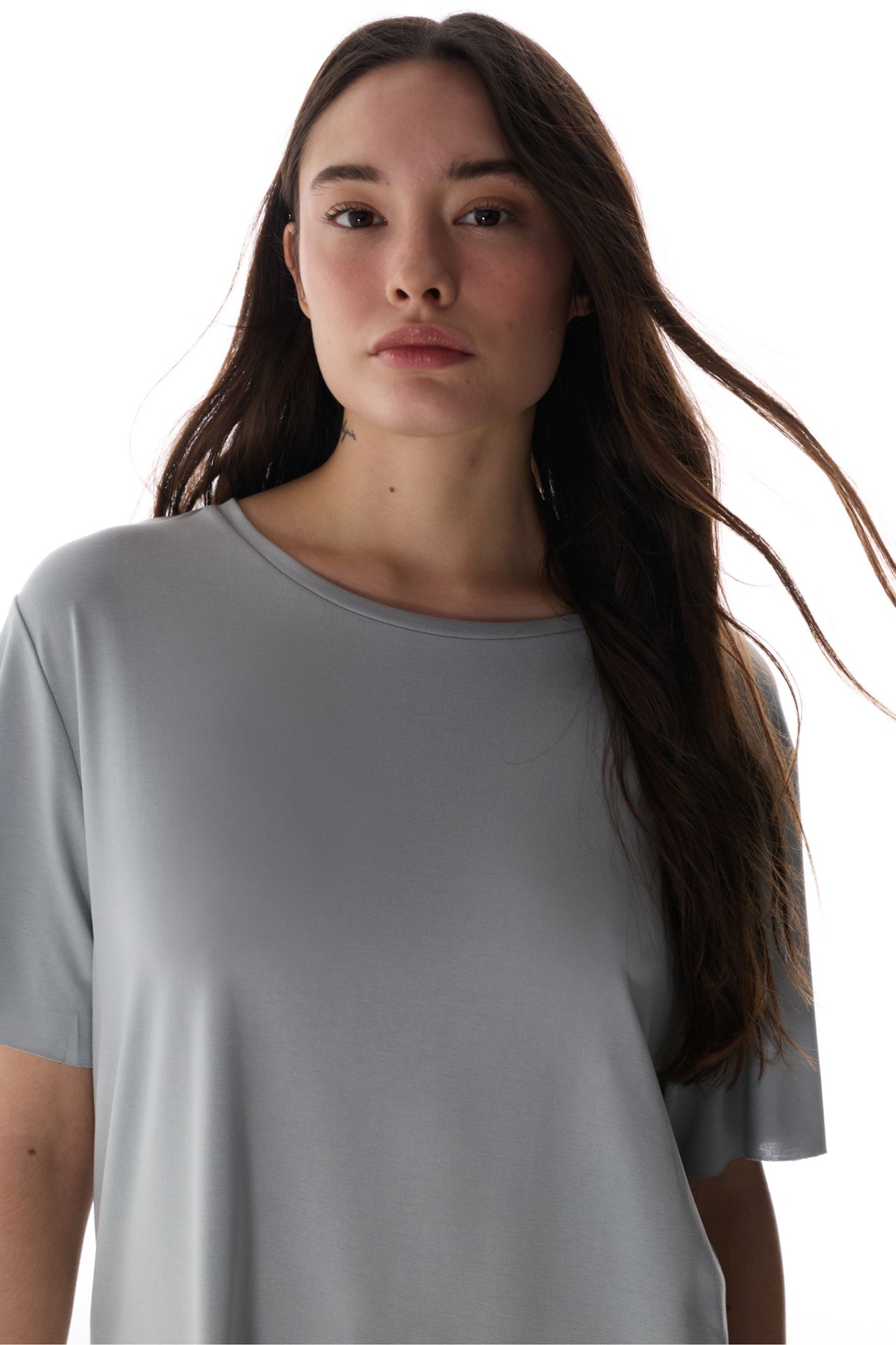 PENTI Crew Neck Oversize Modal T-Shirt 4