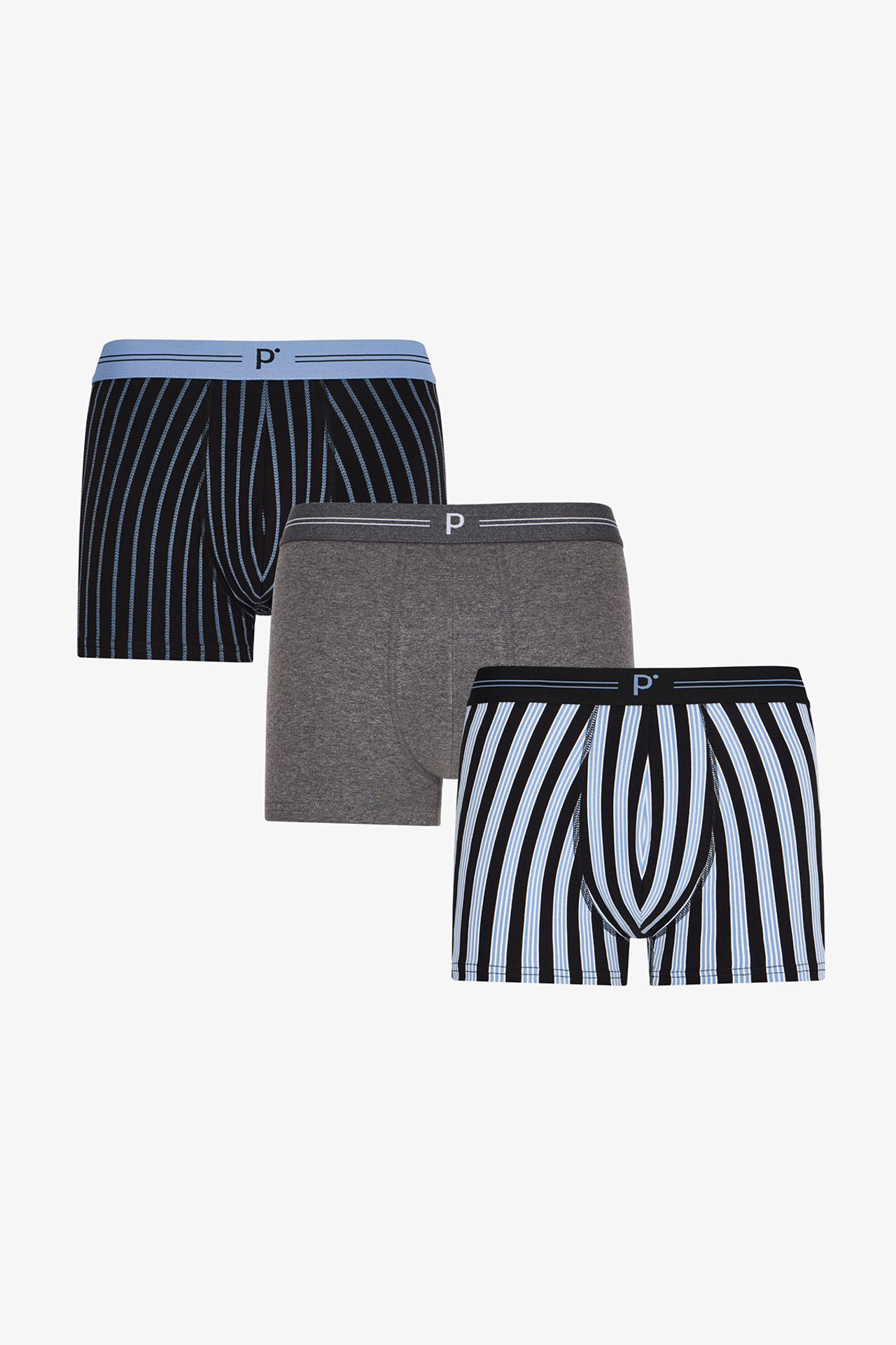 PENTI Men's Striped Boxers 1