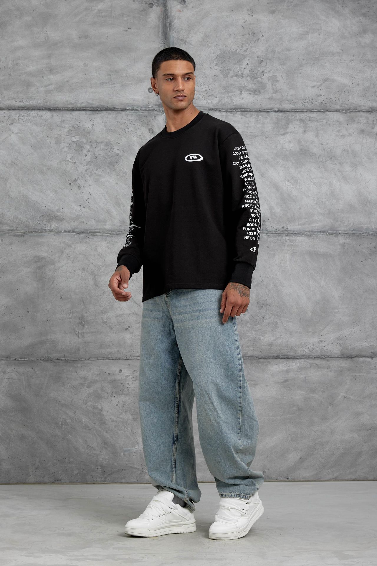 NOMARC Rahat Bisiklet Yaka Sweatshirt 2